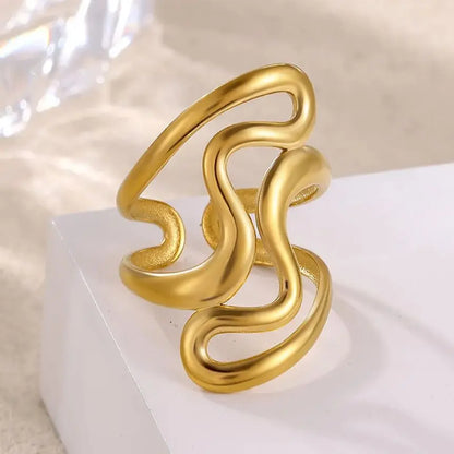 Velora Twist Adjustable Ring